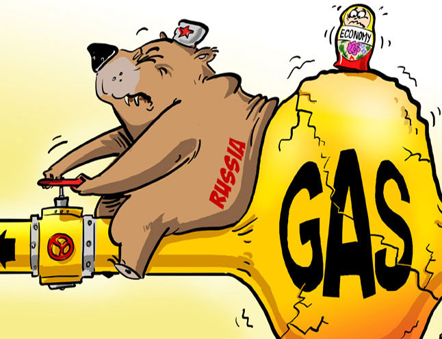 Russian gas blackmail