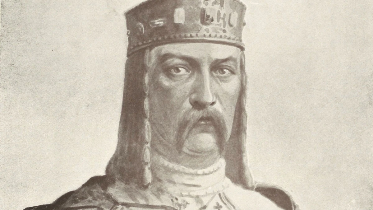 Image of Volodymyr the Great of Kyiv in the 2nd edition of Mykola Arkas's 