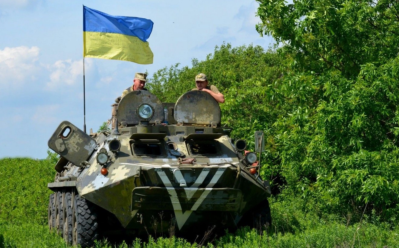 A BTR-60B. Source: Ukraine's Ministry of Defense.
