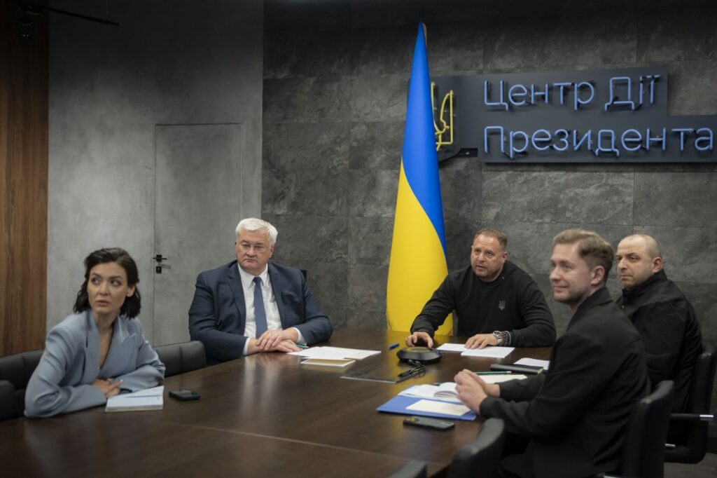 Yermak Witkoff Kellogg Ukraine peace negotiations