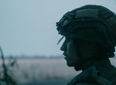 A drone operator with the 110th Mechanized Brigade.