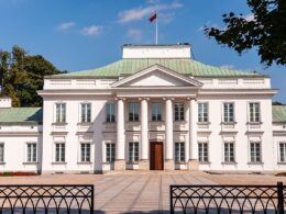 drone flew over poland’s presidential residence — two belarusians now custody belweder castle warsaw poland pałac_belweder_w_warszawie state protection service neutralized device after spotting above nearby government buildings incident unfolded same