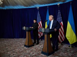 President of Ukraine Volodymyr Zelenskyy and the US President Donald Trump after talks in Florida on 29 December 2025. Credit: Facebook / Volodymyr Zelenskyy