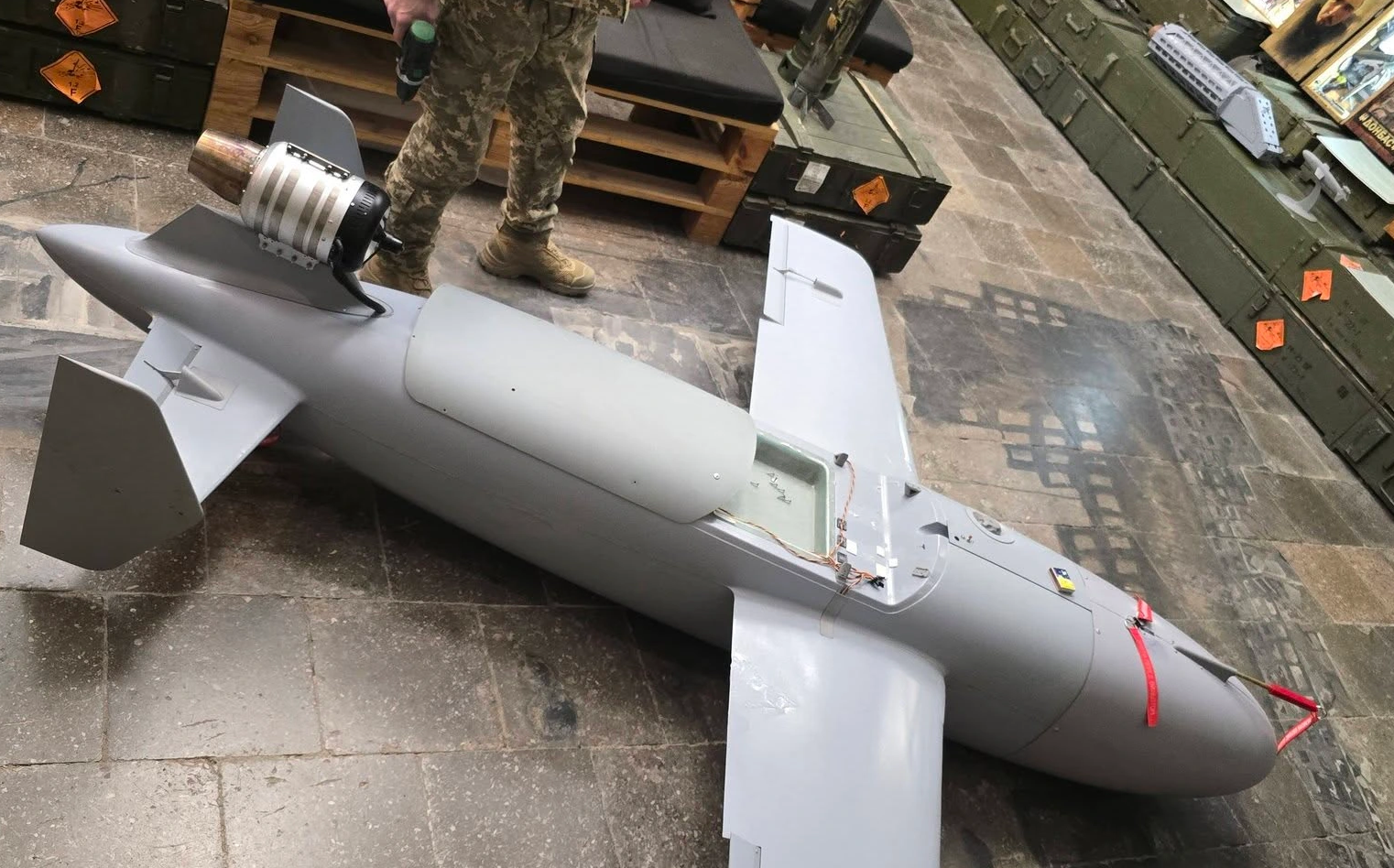 Bars jet-powered drone. Photo: Museum of the Russian-Ukrainian War