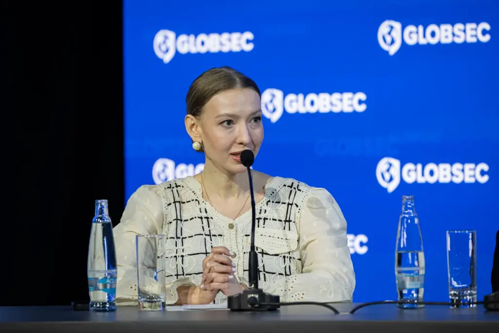 Kateryna Rashevska, legal expert at the Regional Center for Human Rights. Photo: GLOBSEC