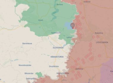ukraine retook kolodiazi north lyman its drones hit 200-plus russian vehicles operation vivaldi’s last phase commander says · post northern donetsk oblast neighboring areas territory during vivaldi blue 2022 green