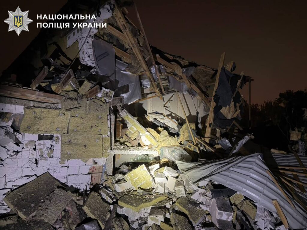 Aftermath of Russia’s overnight attack on Kyiv.